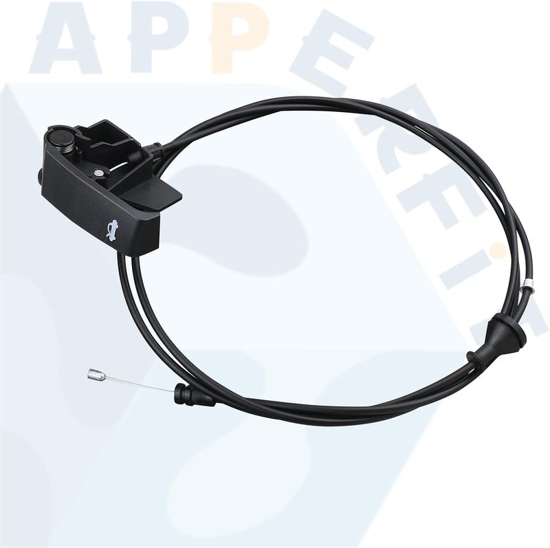 APPERFiT Hood Latch Release Cable with Handle Lever 912-014 15769412 15741109 Compatible with 1995-2000 Chevy GMC C1500 C2500 C3500 K1500 K2500 K3500 Suburban Tahoe Yukon Escalade Hood Parts - Image 3